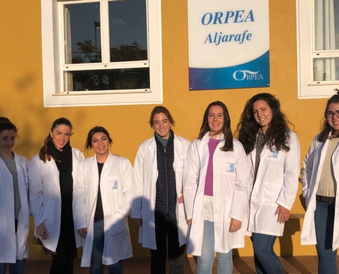 20200221 Visita Residencia Mayores Orpea Aljarafe Auxiliar Enfermería Campus Alja